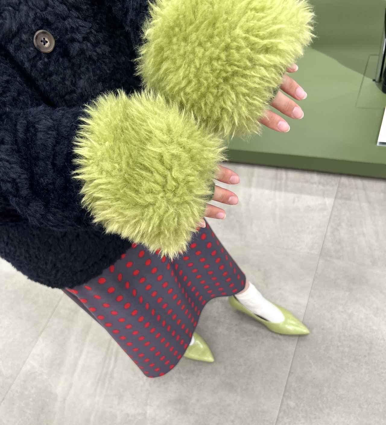 画像: 【GU】フラッフィーグローブPF¥2,990 ※2026年11月上旬発売予定 www.gu-global.com