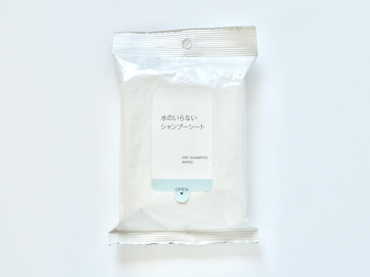 画像: 【無印良品】「水のいらないシャンプーシート」¥390（税込）