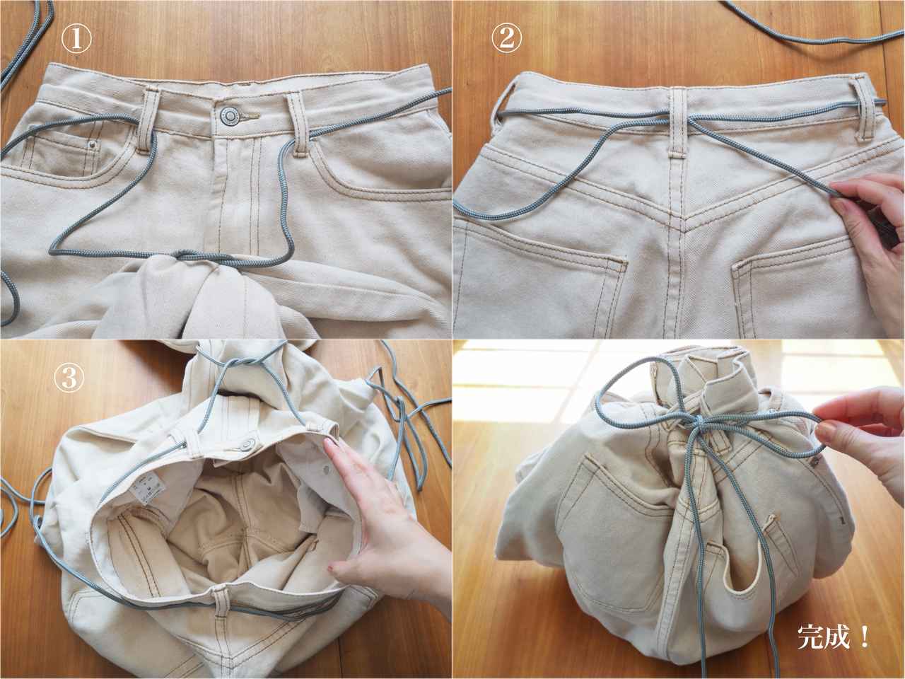 画像2: リュックの作り方