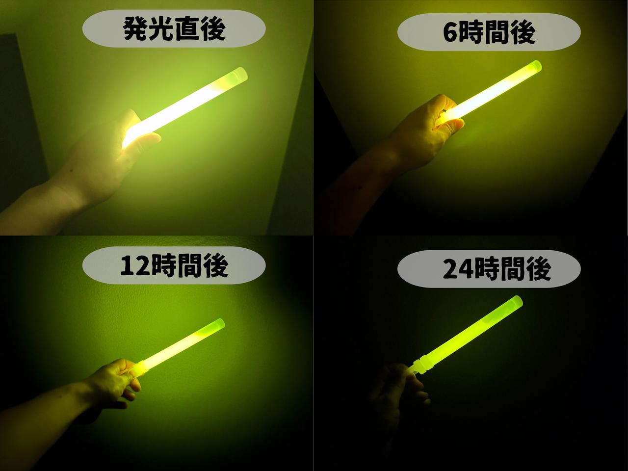 画像: 時間経過で見る明るさの変化