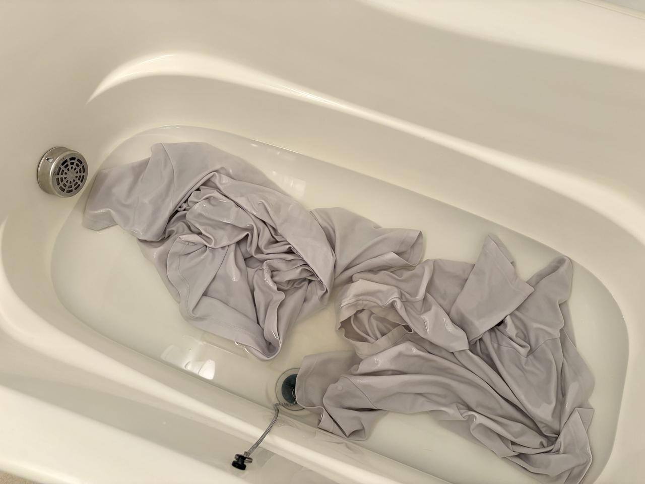 画像1: 汚れは落ちる？ 3時間後