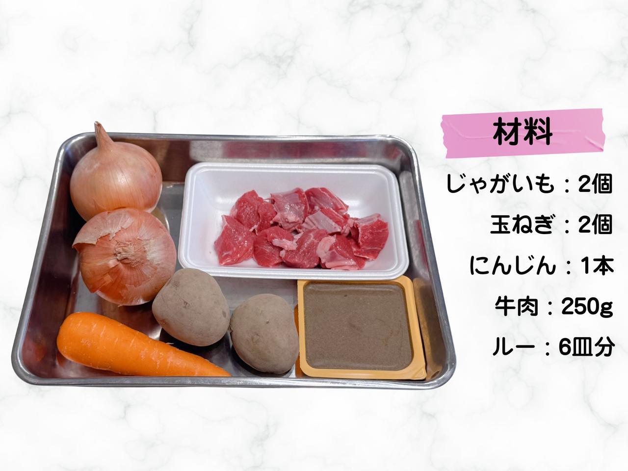 画像: 必要な材料