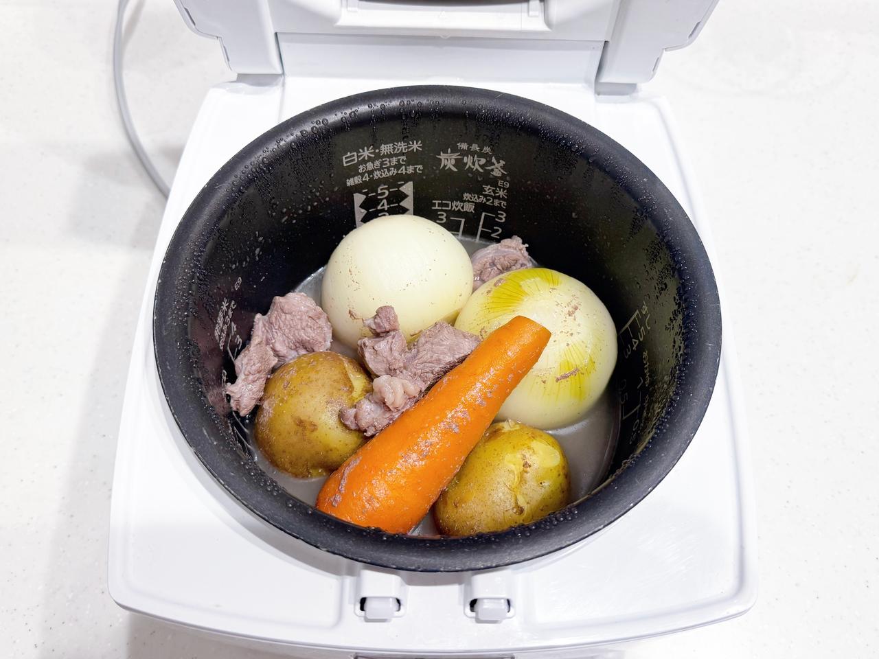 画像1: じゃがいもはほくほく、お肉はジューシー