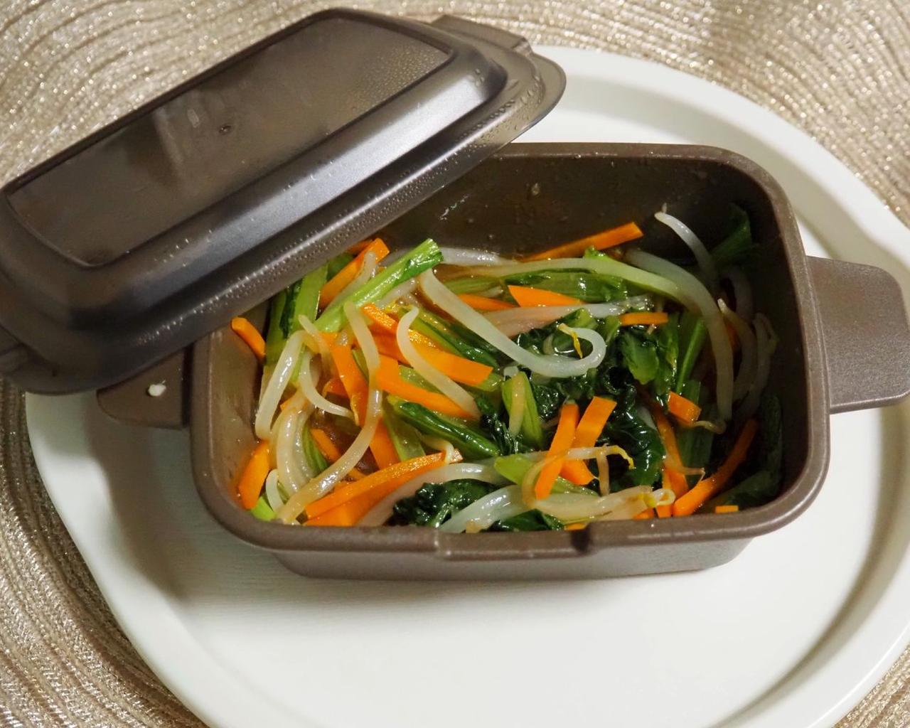 画像3: 実際に使ってみた！電子レンジだけでおかず作り