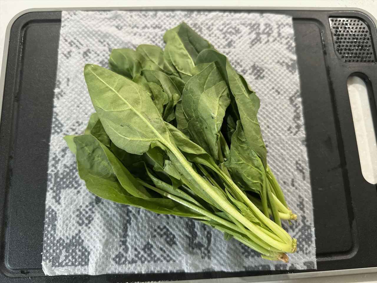 画像1: ほうれん草の新鮮さをキープする方法
