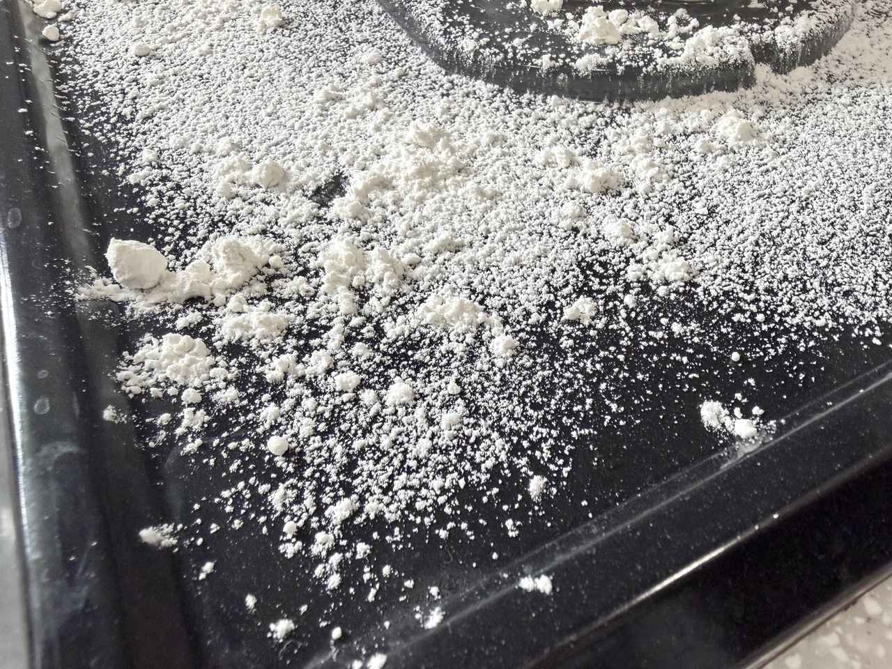 画像1: 30分後、拭き取ると……