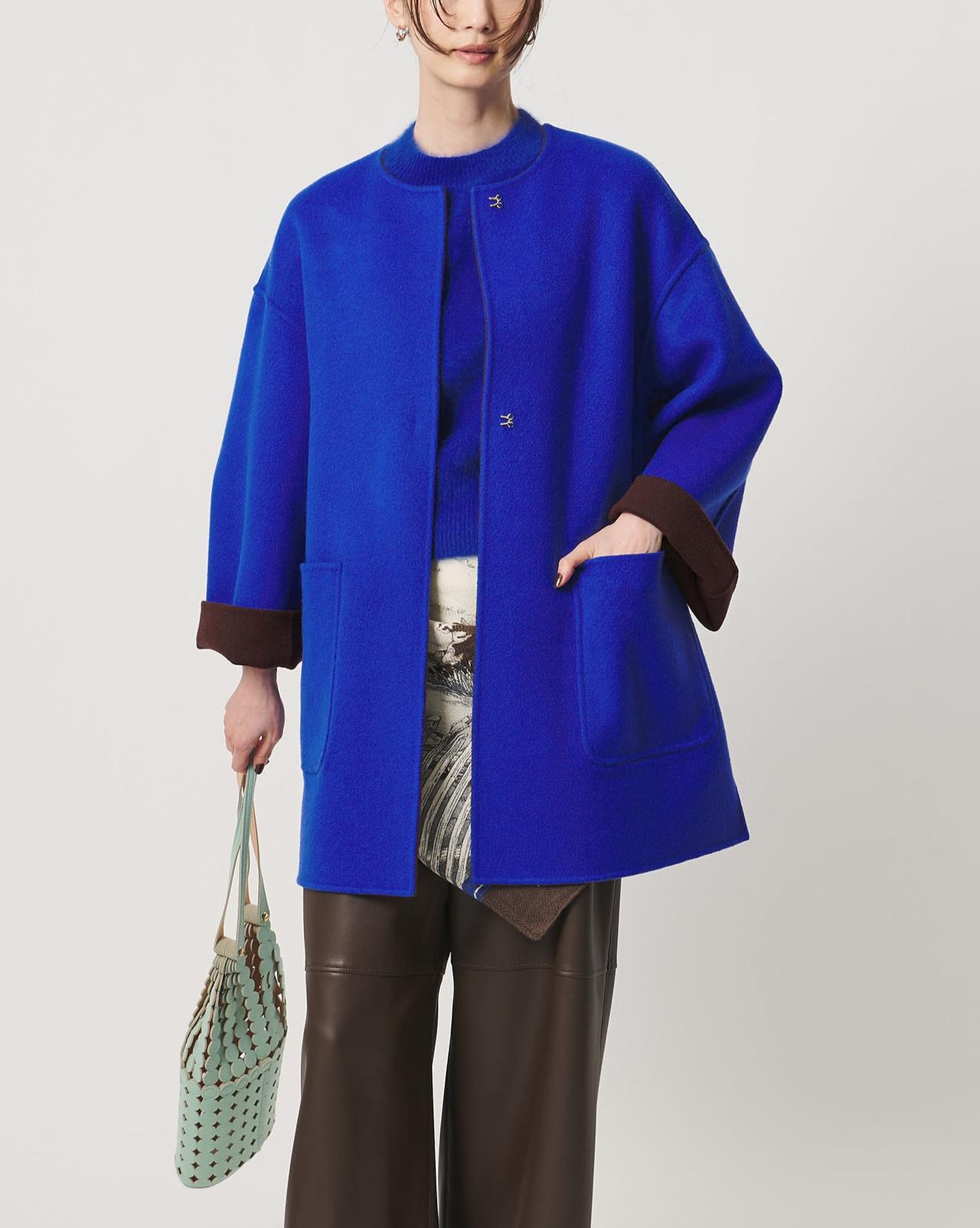 画像2: バイカラー リバー ミドルコート￥75,900（ユナイテッド アローズ） store.united-arrows.co.jp