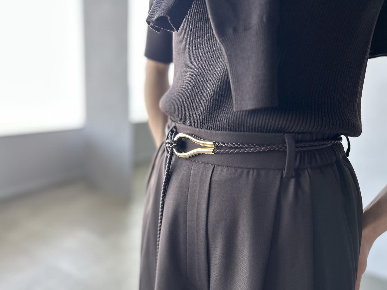 画像2: 【プラステ】レーヨンブレンドタックワイドイージーパンツ¥9,990 www.plst.com