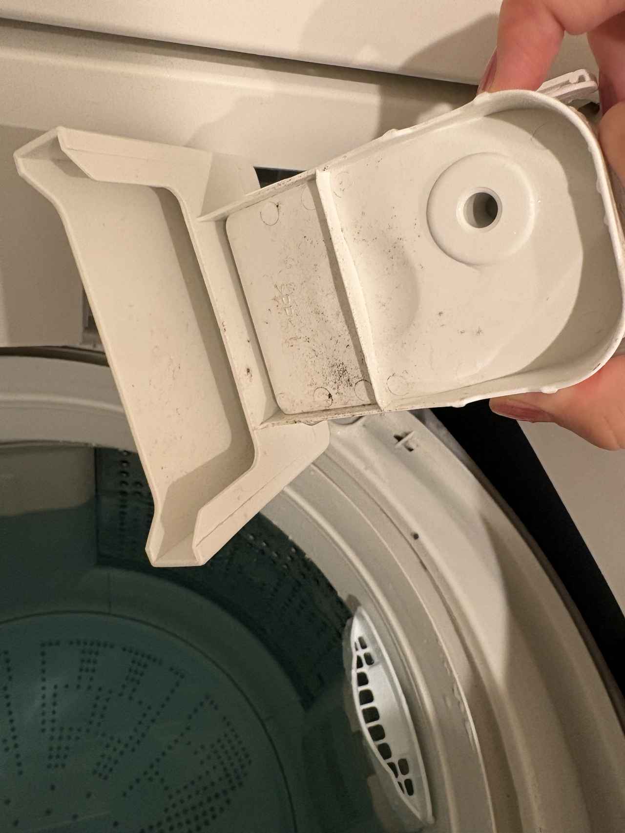 画像3: 洗剤投入口を外したら「こんなに汚れてた！」