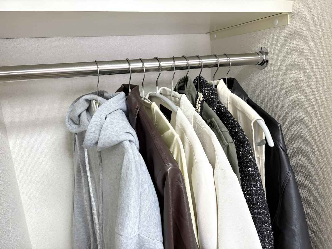 画像1: アウターが入らない問題