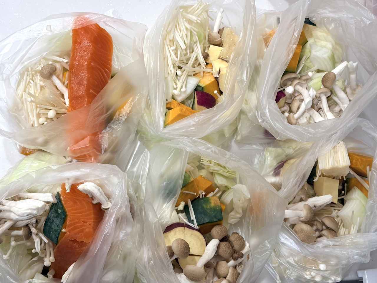 画像2: 量の多い具材から入れるのがポイント