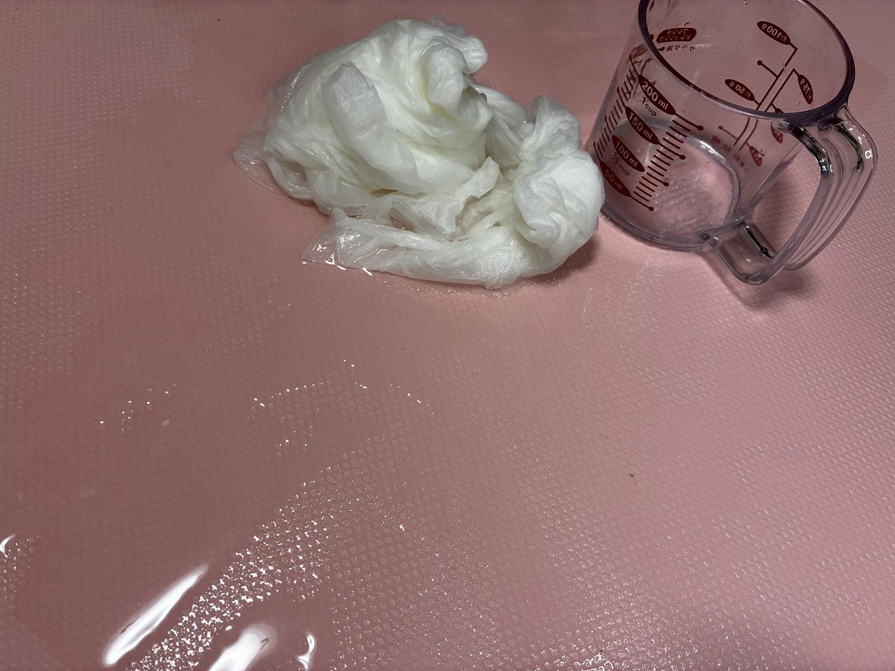 画像2: 本当に約200ml吸水するのか！？