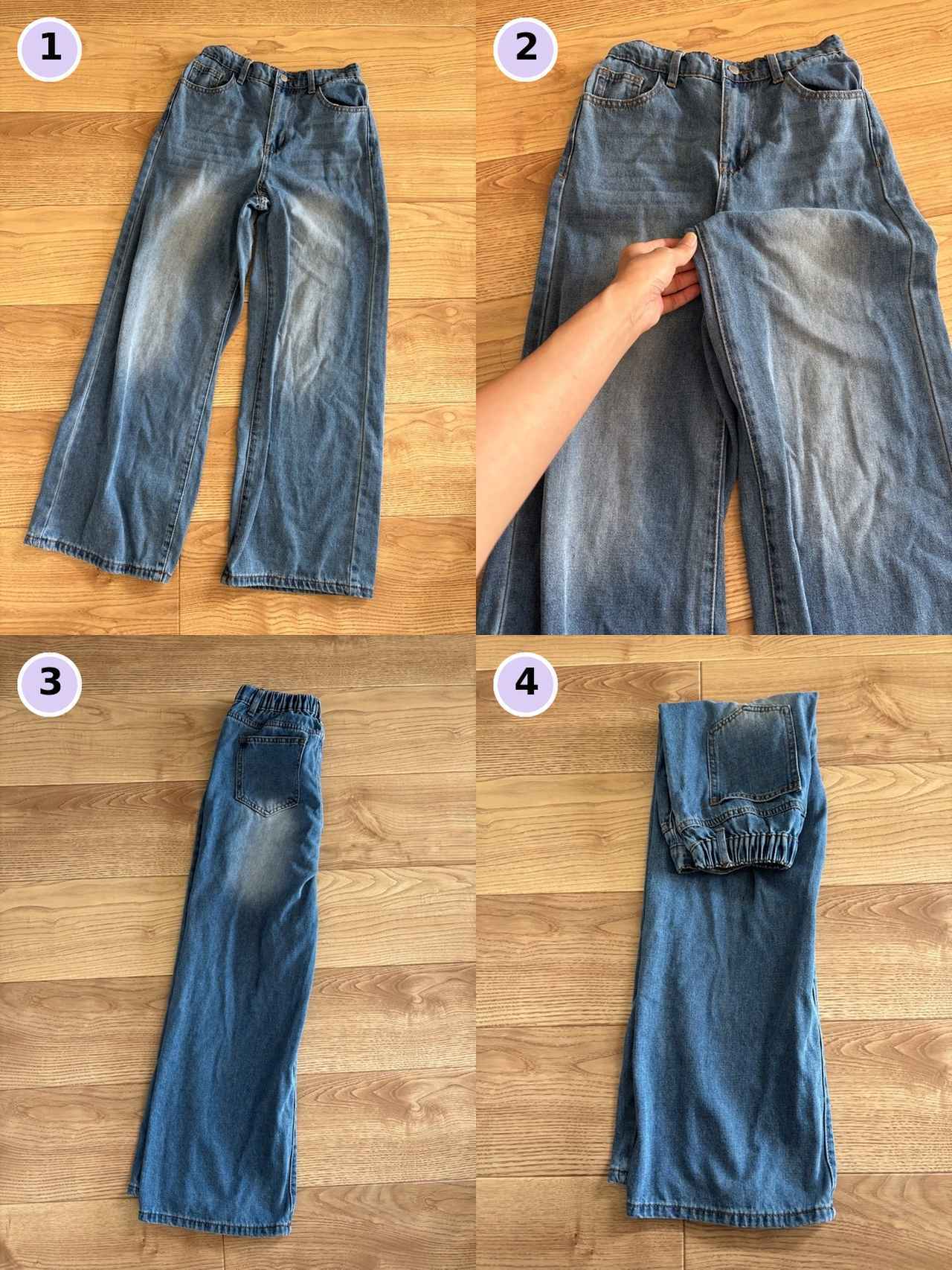 画像1: 嵩張らないパンツの畳み方はこちら！