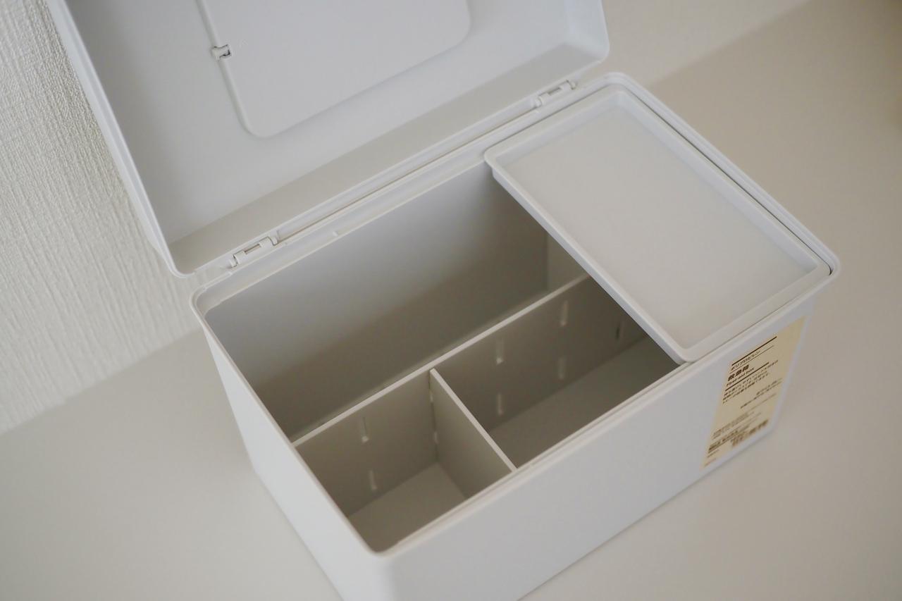 画像2: 無印良品「ポリプロピレン 救急箱」