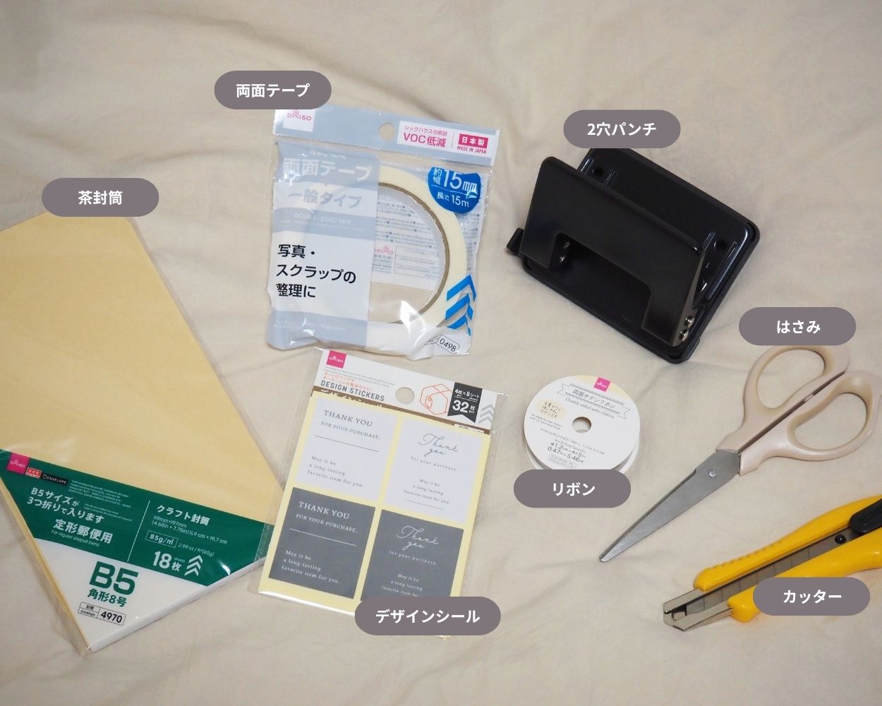 画像: 用意するものは画像の商品！