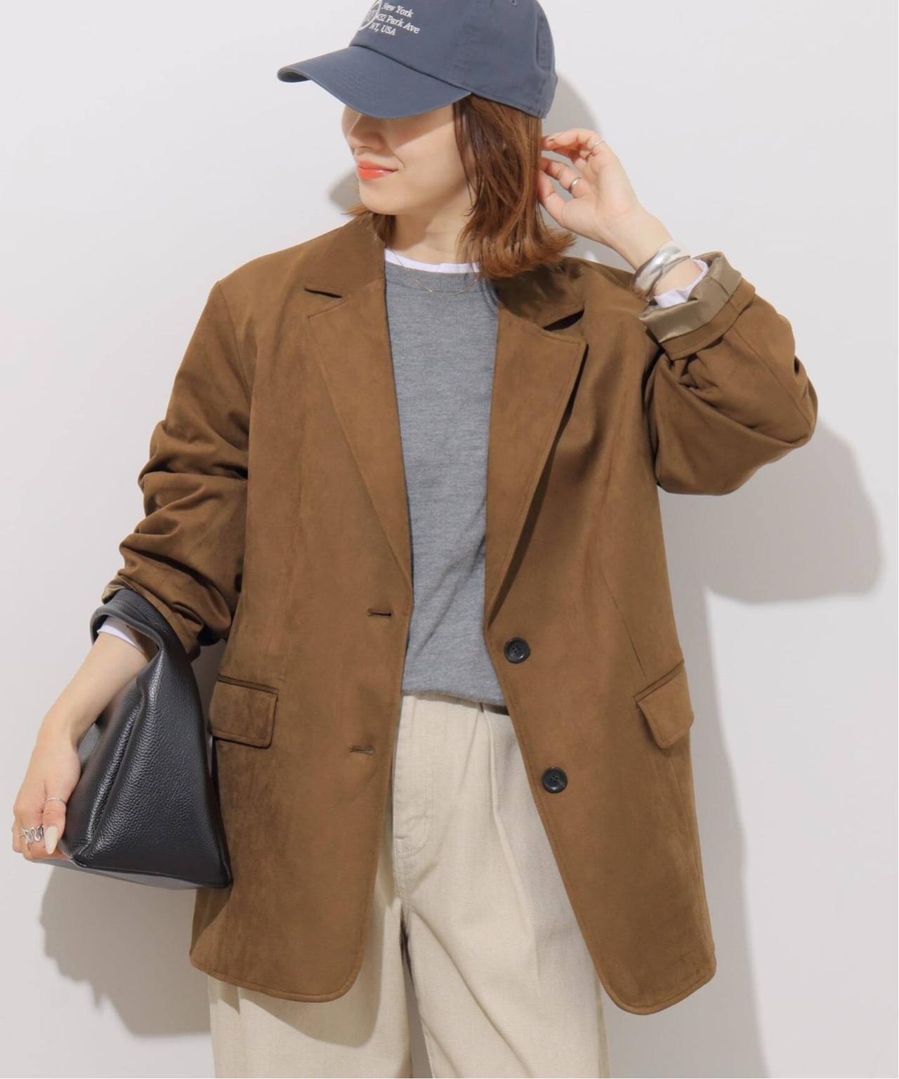 画像: 「フェイクレザーシングルジャケット」￥19,800 出典：ジャーナル スタンダード レリューム