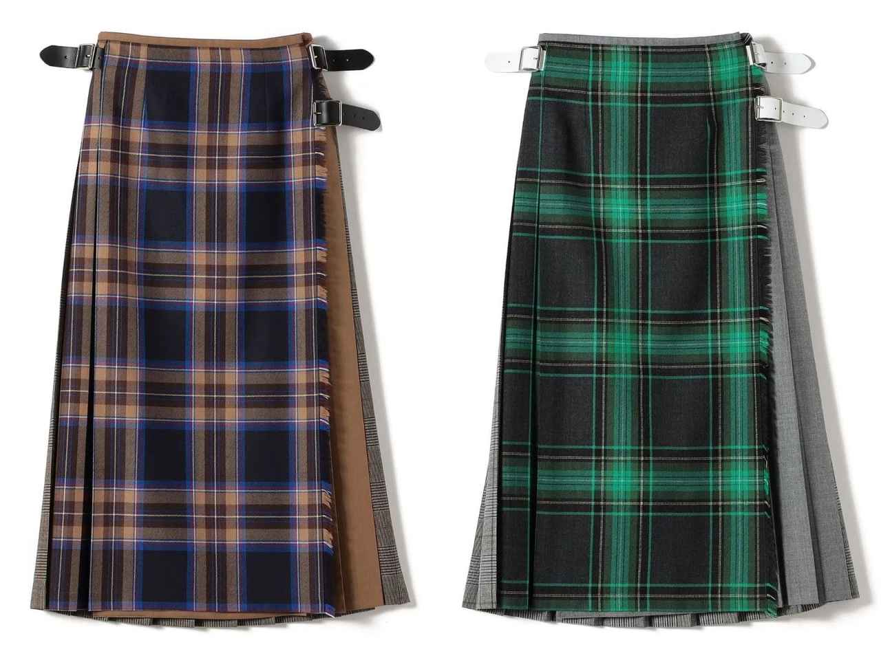 画像: 「別注パッチワーク ファッション ロング キルト」各￥41,800【オニール オブ ダブリン × シップス】 出典：シップス