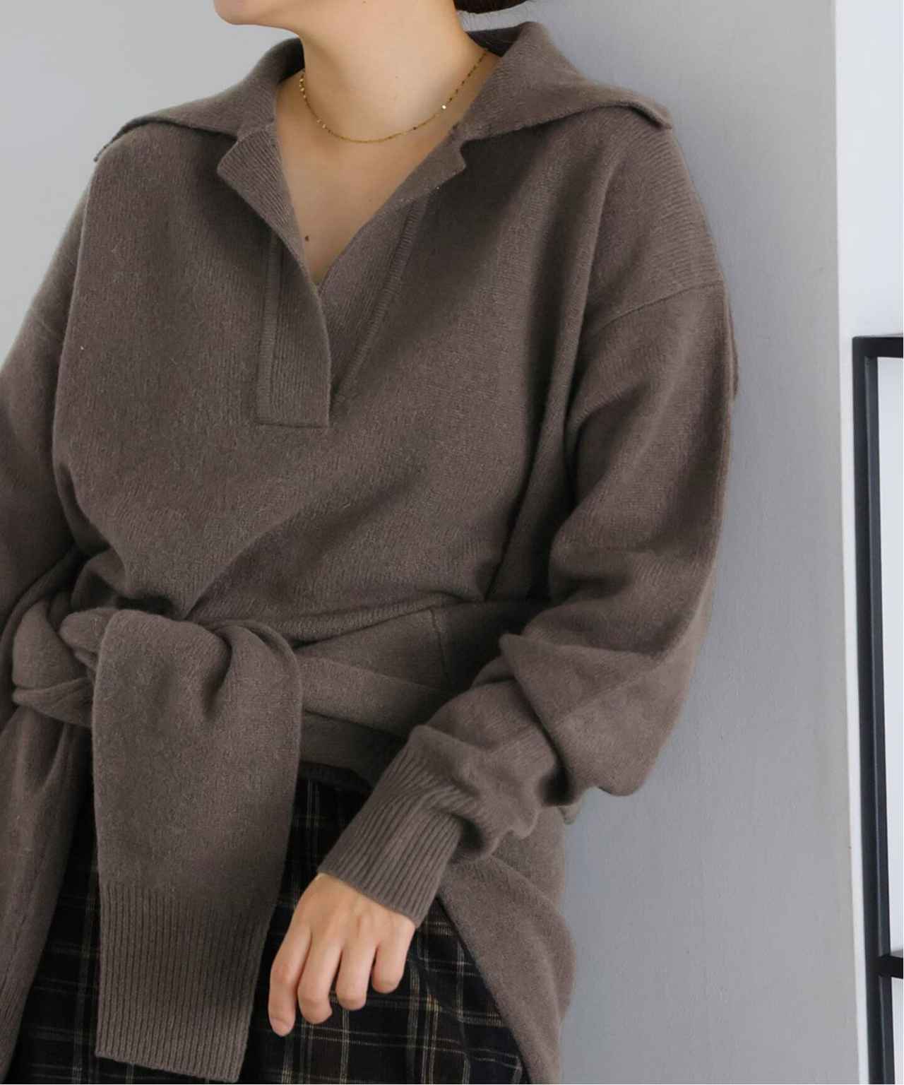 画像: 「MUSIC スキッパープルオーバー」￥15,400※2026年10月下旬発売予定 出典：ジャーナル スタンダード