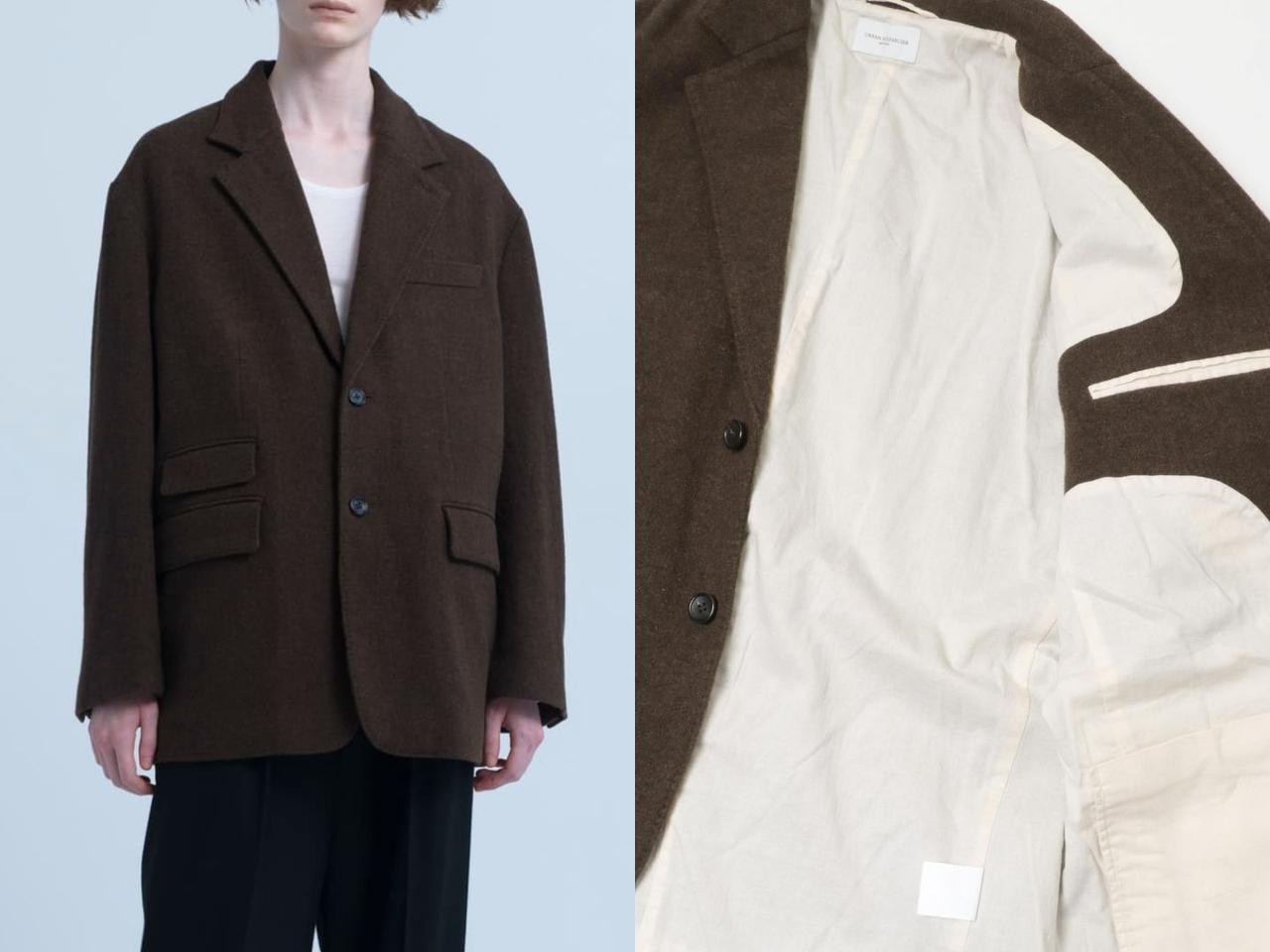 画像: 「BOILED WOOL JACKET」¥57,200【ニューベーシック】 出典:アーバンリサーチ