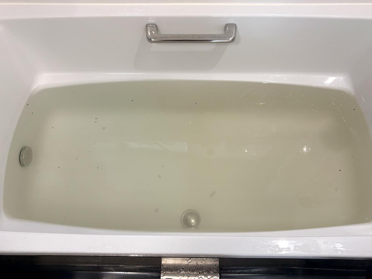 画像2: お湯を比べてみると……