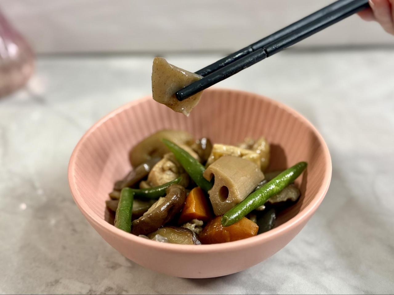 画像: 滑りやすい具材や小さな食材の盛り付けもスムーズ