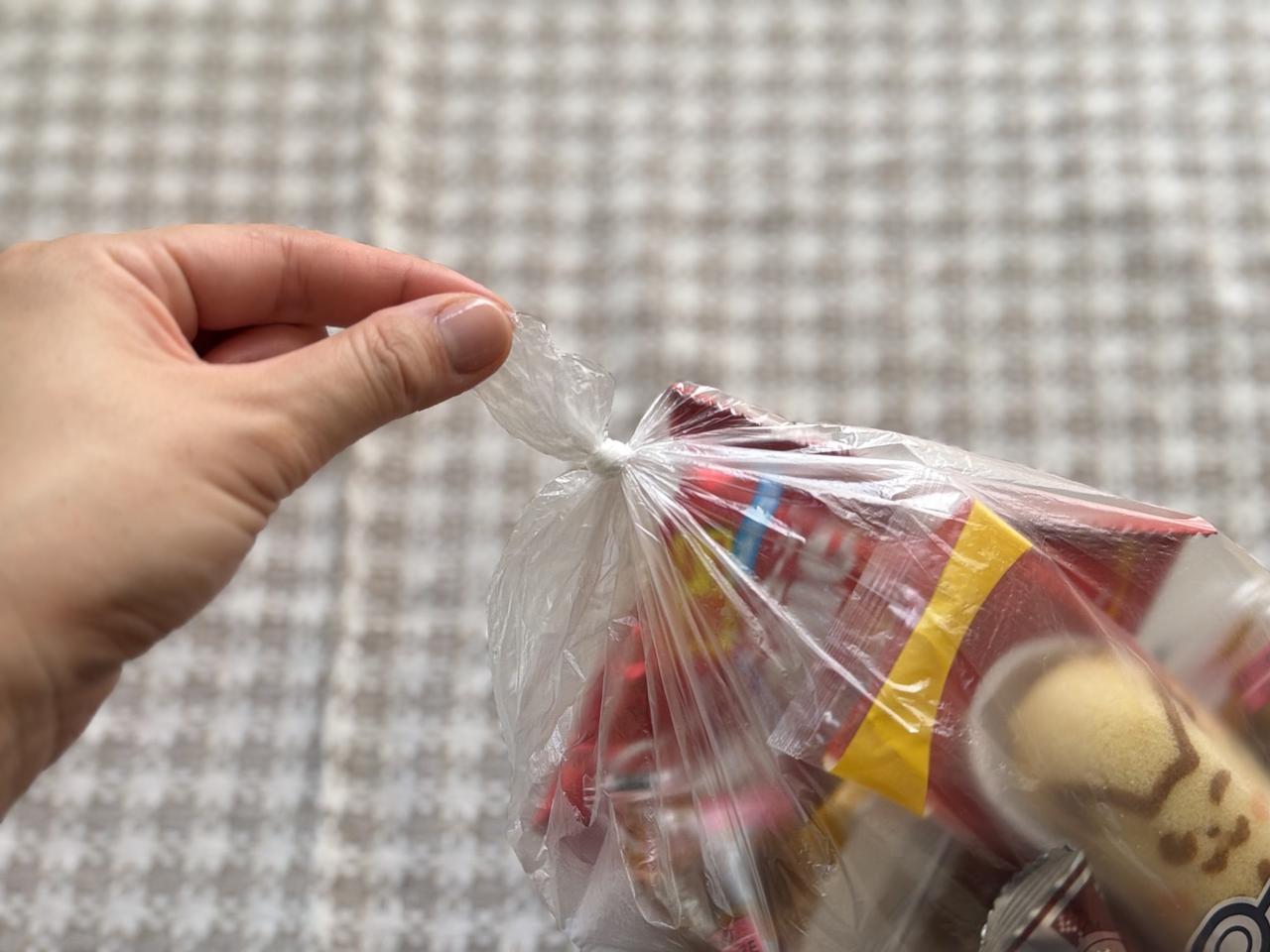 画像: 【画像③】固く結んだ袋が今度は解けない！