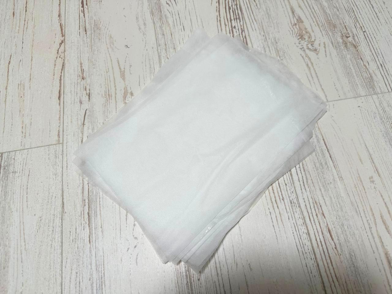 画像2: 不織布部分の再利用法