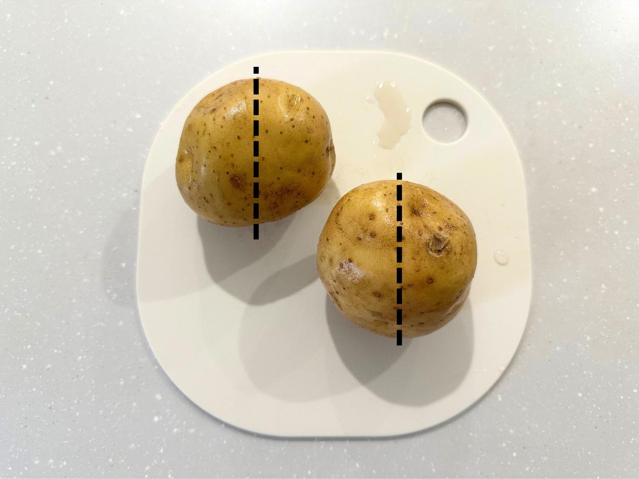 画像1: ジャガイモを楽に潰せる方法