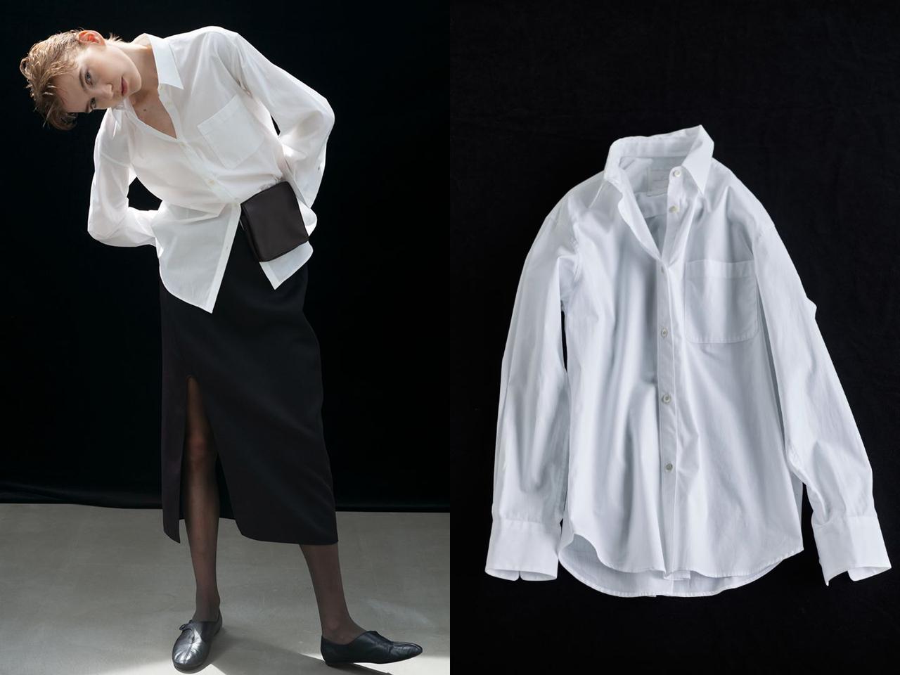 画像: 「THE WHITE SHIRT」￥28,600 出典：IÉNA35e ANNIVERSAIRE