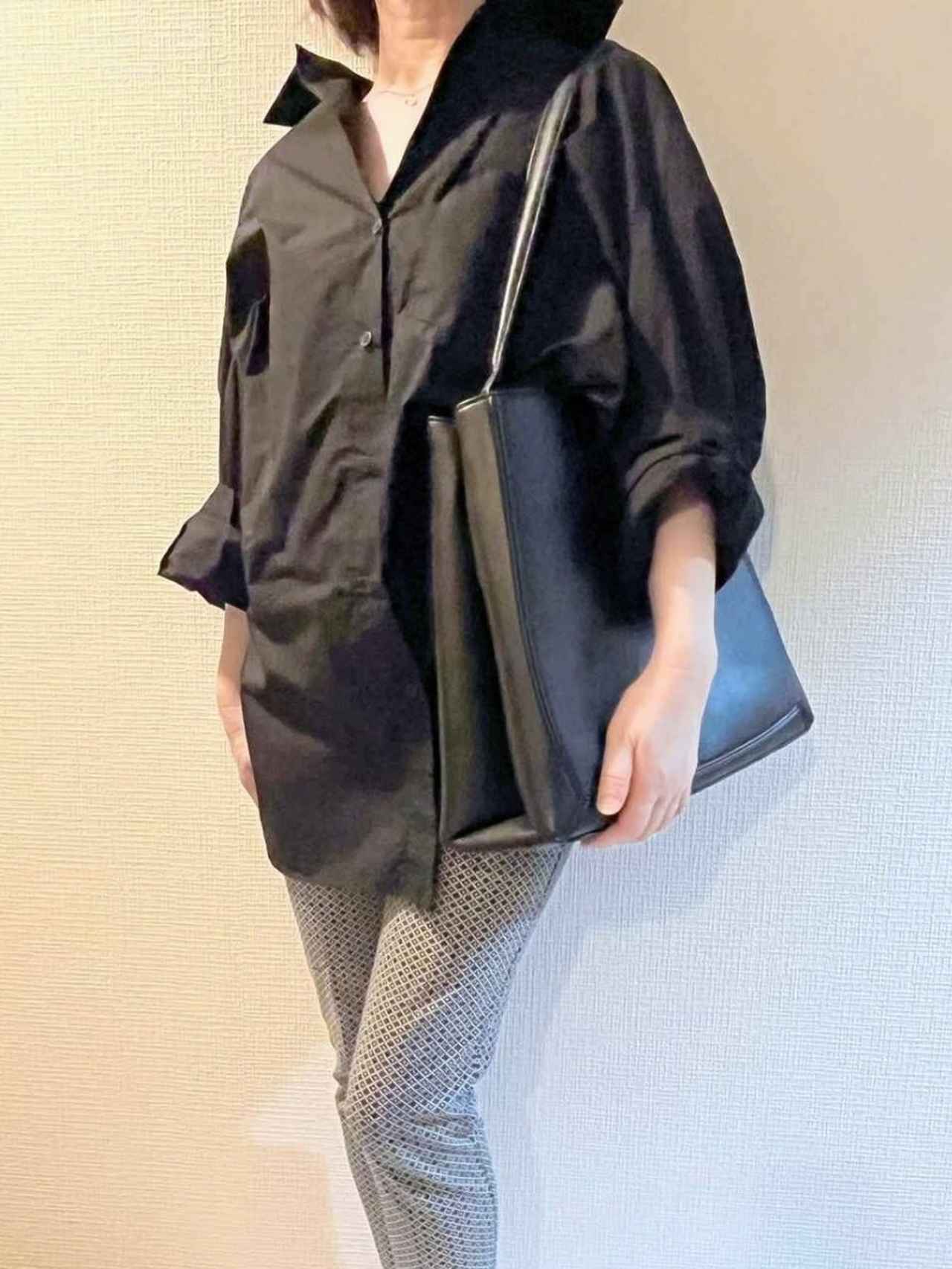 画像1: 153cm、50代のお仕事でもプライベートでも使えるコーデ