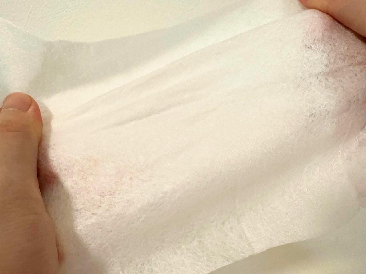 画像2: 乾いたウェットティッシュを発見