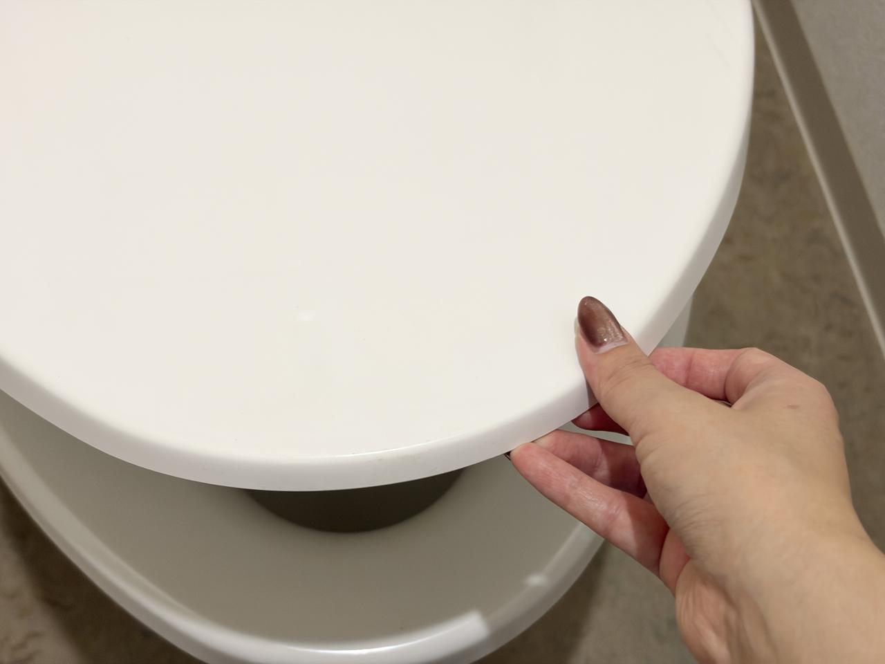 画像: 素手で触れたくないトイレの蓋