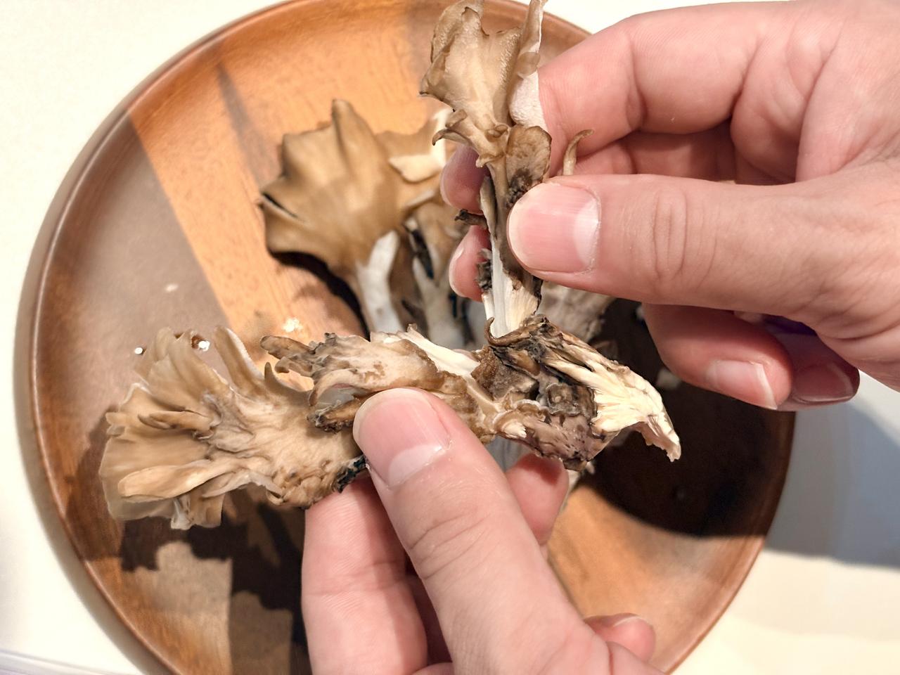 画像1: 舞茸の冷凍保存方法