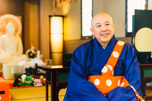 画像: ▲取材に応じていただいた三浦尊明住職