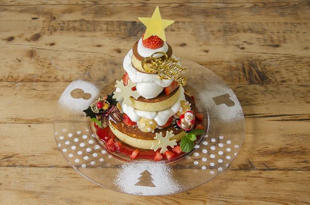 画像1: 「カフェ アクイーユ」からクリスマスパンケーキが登場!