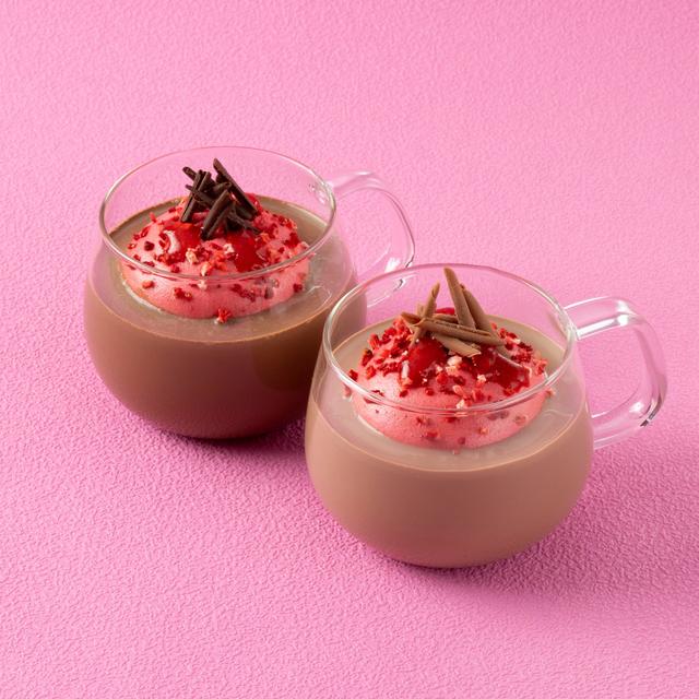 画像2: リンツ ショコラ カフェのバレンタインドリンクは 甘酸っぱいストロベリー