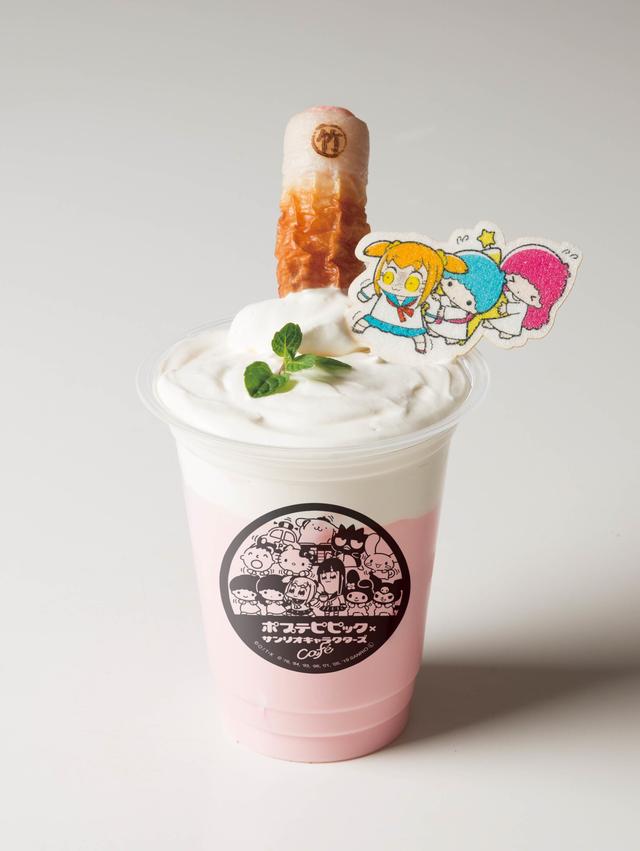 画像3: ポプテピピック×サンリオキャラクターズの コラボカフェが期間限定でオープン