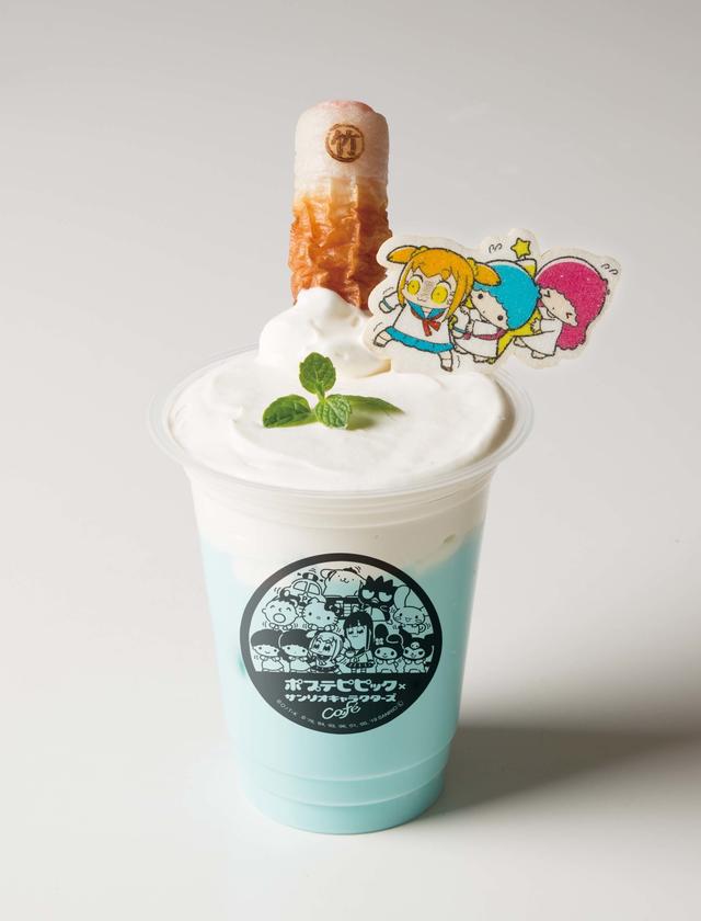 画像4: ポプテピピック×サンリオキャラクターズの コラボカフェが期間限定でオープン