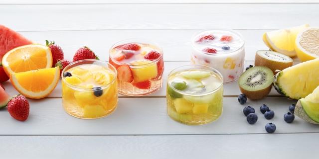 画像: カラフルでみずみずしいフルーツが楽しめるデザートポンチ4 種