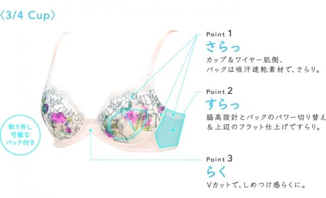 画像3: 暑い夏に着用したいブラ ~シルエットが気になる、でも快適でいたい!~