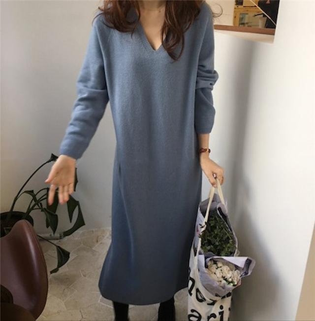 画像3: 今年も人気のニットワンピース