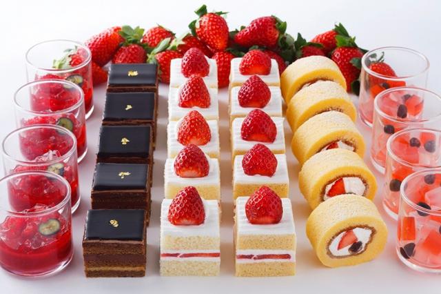 画像1: あまおうスイーツ大集合!珠玉のビュッフェがスタート