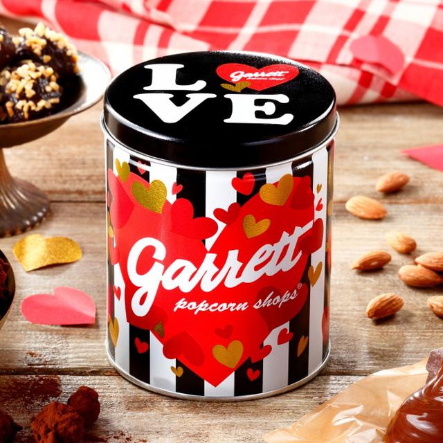 画像2: 濃厚リッチな味わいのレシピと、ハート溢れるデザイン缶3種のバレンタインシリーズ!『アーモンド チョコレートトリュフ』&『Garrett バレンタイン缶』&『バレンタインMIX』