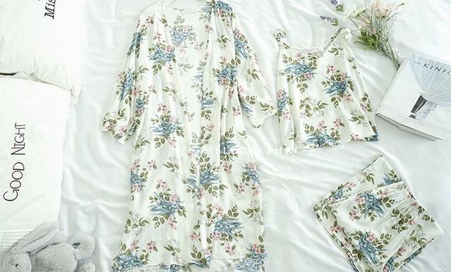 画像2: 花柄ルームウェア