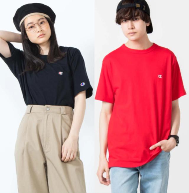 画像: チャンピオン刺繍Tシャツ bit.ly