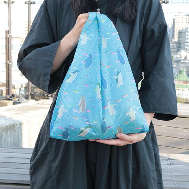 画像1: 【超便利】くるくるっと丸めてコンパクトにたためるエコバッグが登場!