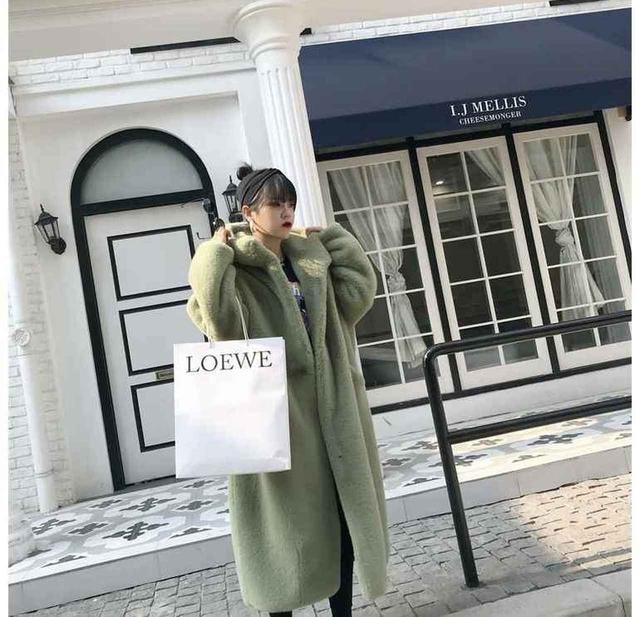 画像1: ロングボリュームファーコート