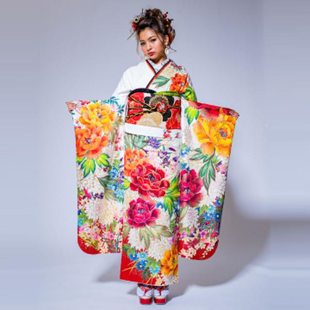 画像2: ゆきぽよ×假屋崎省吾のコラボ振袖 一蔵限定で新登場!