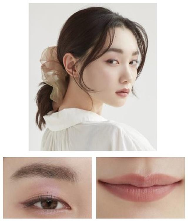 画像1: 21年春夏のメイクアップ&ヘア提案~ほんのり甘さと幸福感を漂わせる印象に~