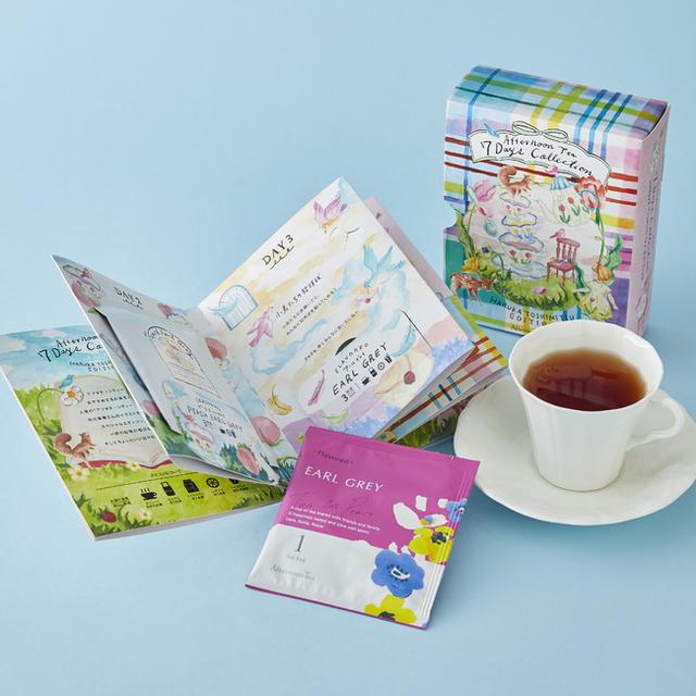 画像4: 桜の花びらと桃色のルバーブチップをちりばめたお茶など春限定のお茶